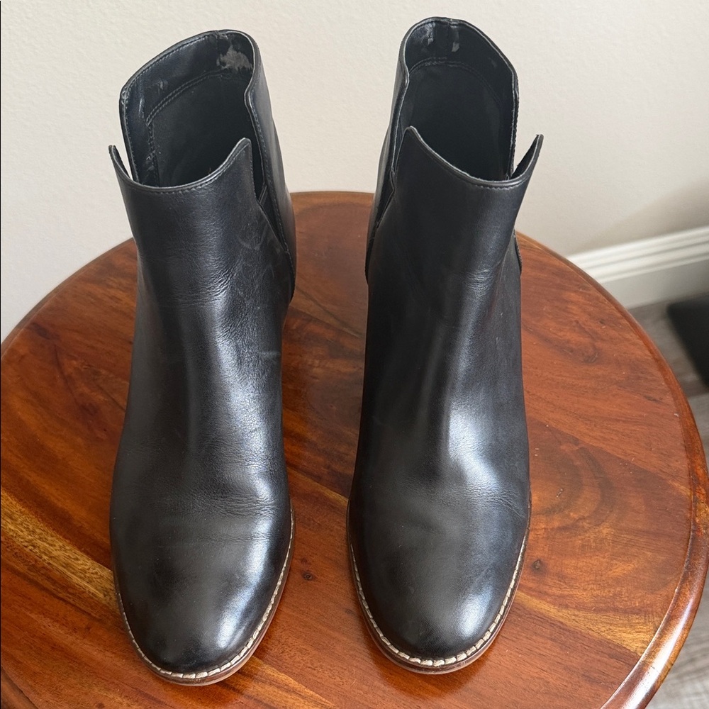 Cole Haan Black Leather Women's Ankle Boot